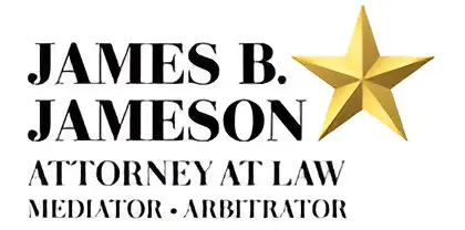 A star with the name james b. Jameson in it's center